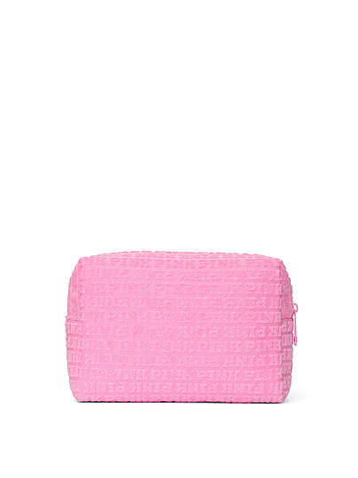 Terry Makeup Bag, Pink, One Size - Women's Cosmetic Cases - PINK | Victoria's Secret (US / CA )