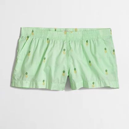 Factory printed sleep short | J.Crew Factory