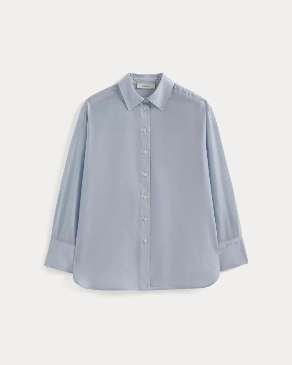 Oversized Shirt in Cotton-Silk Organza | Kentucky Blue | Everlane