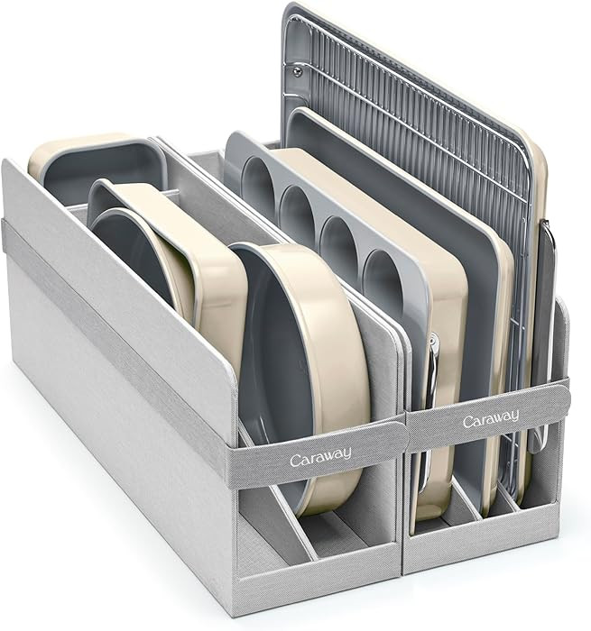 Caraway Nonstick Ceramic Bakeware Set (11 Pieces) - Baking Sheets, Assorted Baking Pans, Cooling ... | Amazon (US)
