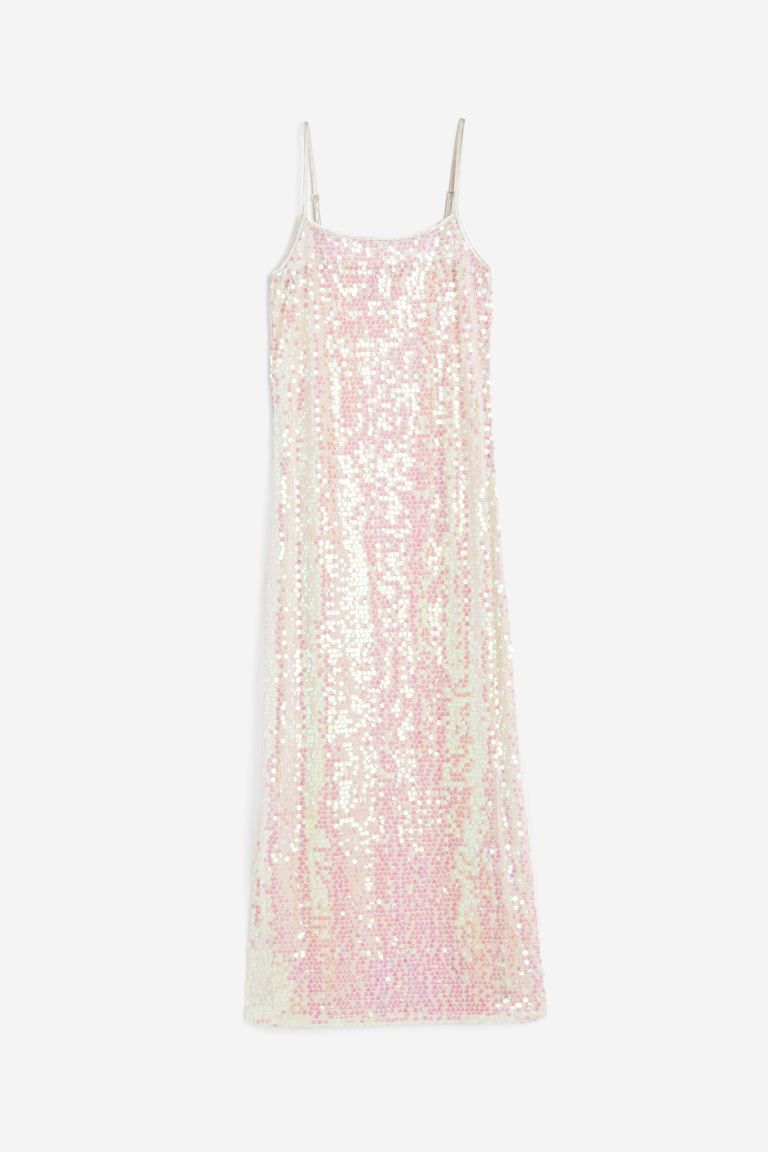 Sequined slip dress | H&M (UK, MY, IN, SG, PH, TW, HK)