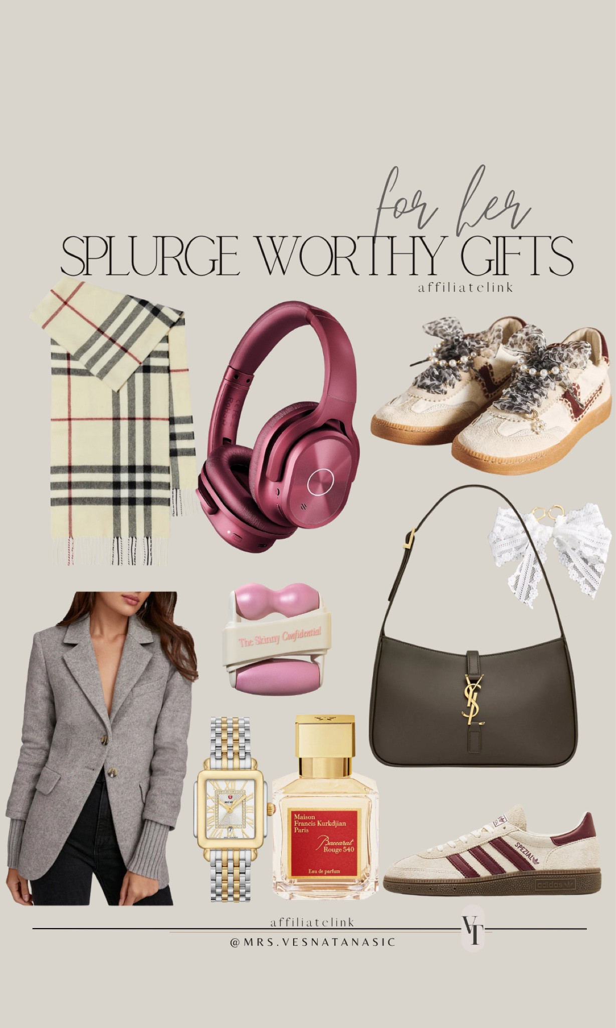 Splurge worthy gift ideas for her! 

#giftguide #giftideasforher #giftideas #giftguideforher 

#LTKItBag #LTKGiftGuide #LTKHoliday