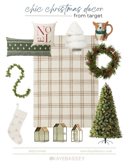Christmas Decor finds from Target - including a gorgeous faux Christmas tree, garland, decor and more - perfect for accenting the home during the holiday season 

Home decor, living room, holidays, holiday gift guide 

#LTKHoliday #LTKSeasonal #LTKhome
