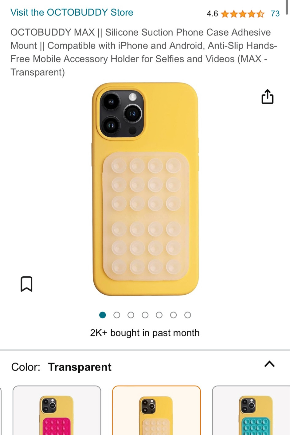 This is what I use instead of a tripod to stick my phone to any surface. I’m so impressed that it doesn’t lose itits stickiness and it’s so convenient! 

#LTKsalealert #LTKGiftGuide #LTKfindsunder50