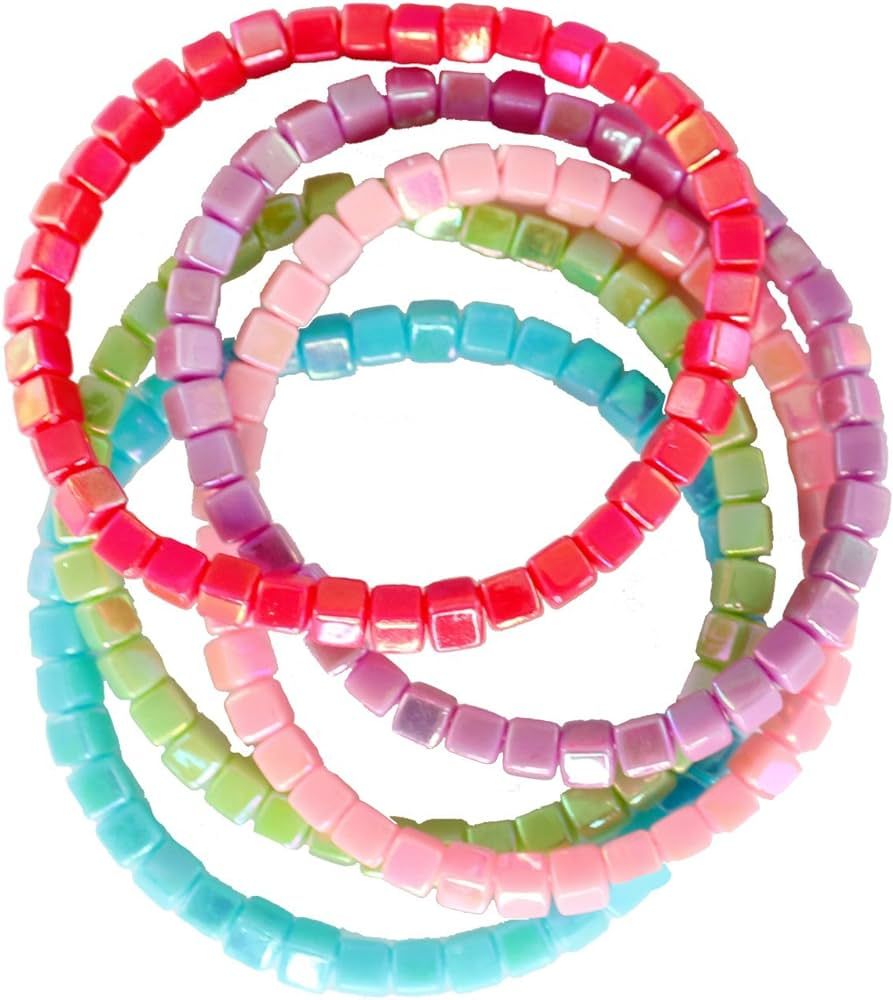 Great Pretenders- Tints Tones Rainbow Bracelet Set Beads, Color (Multicolor) (84008) | Amazon (US)