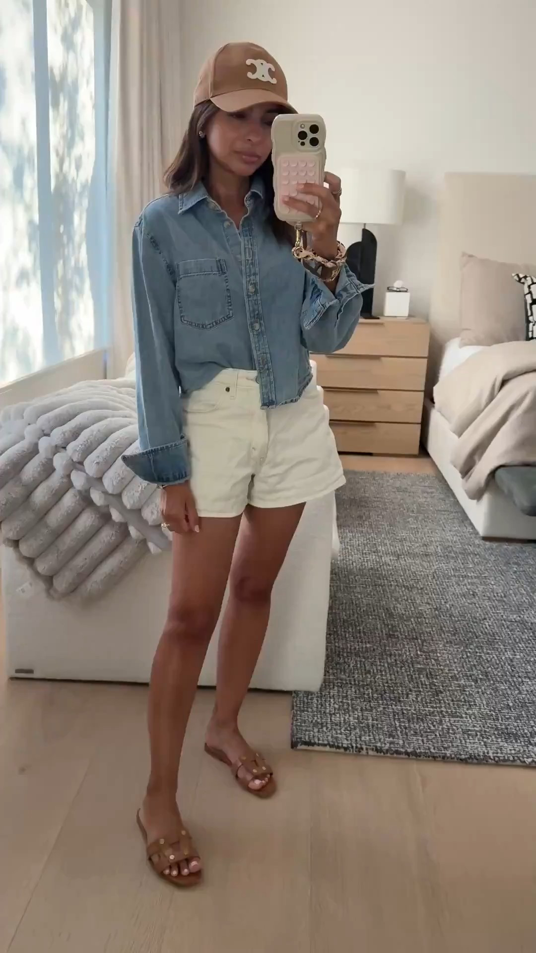 You all loved this outfit for warmer weather! My go-to sandals are on sale in brown suede! Run TTS & very comfortable 🤍

#LTKSeasonal #LTKootd