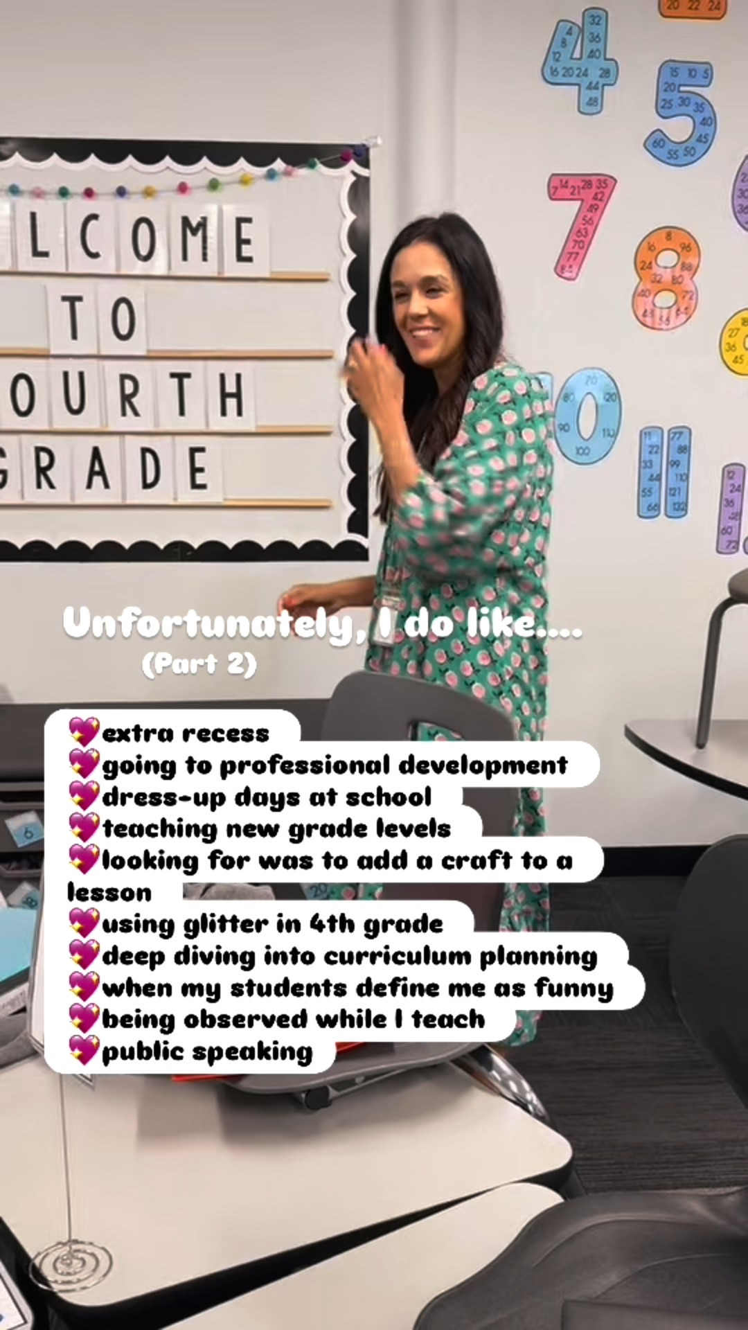 Green long teacher dress from Amazon! 