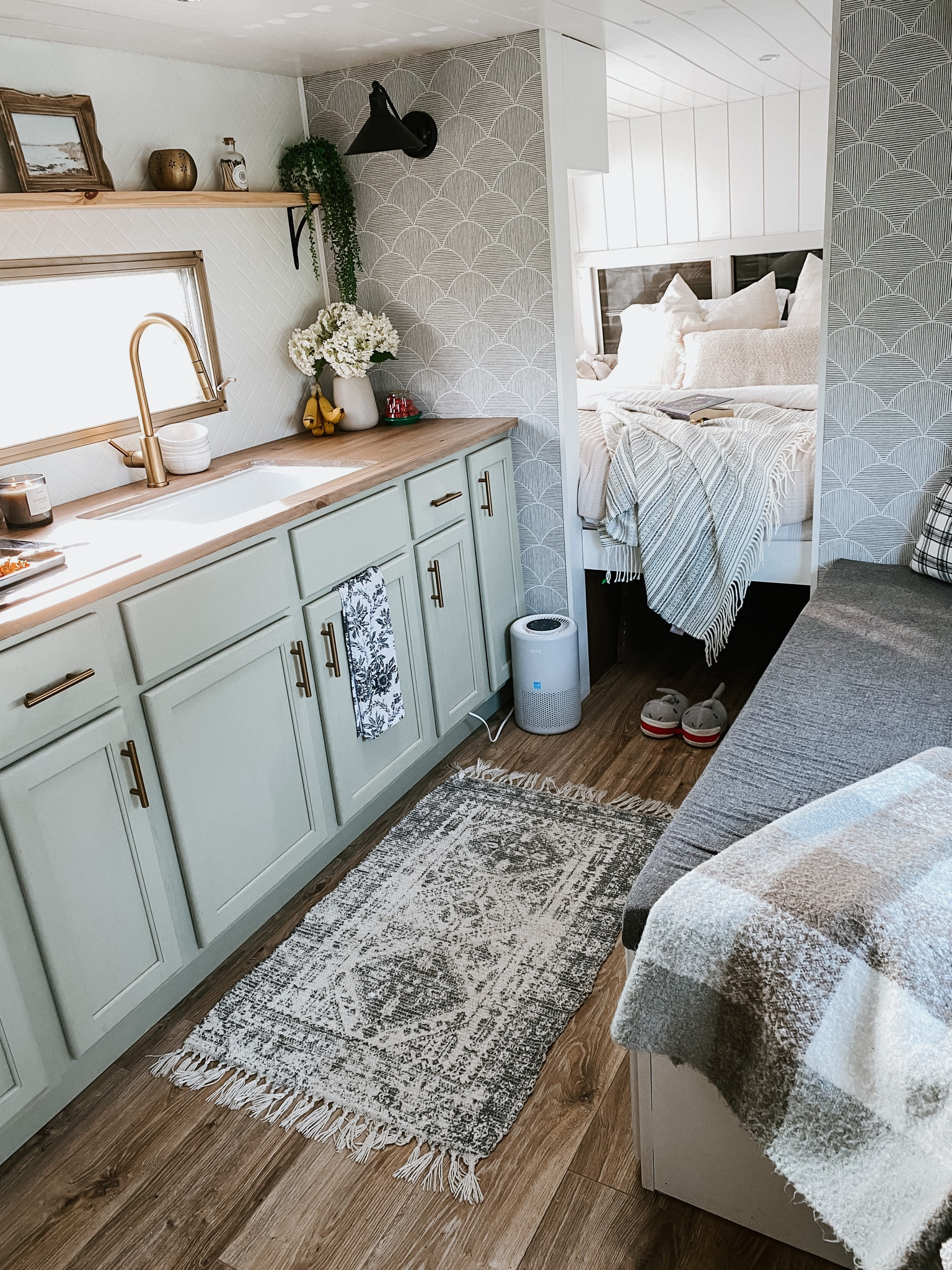 Our DREAM tiny home for the summer 🏕️ Full Reno 1970s Prowler Camper Remodel. 

#LTKSeasonal #LTKhome #LTKtravel