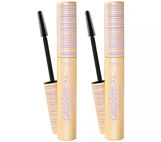 tarte tartelette XL Tubing Lash Extension Mascara Duo - QVC.com | QVC