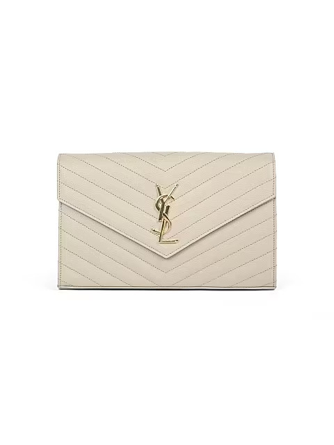 Medium Monogram Matelassé Leather Wallet-On-Chain | Saks Fifth Avenue