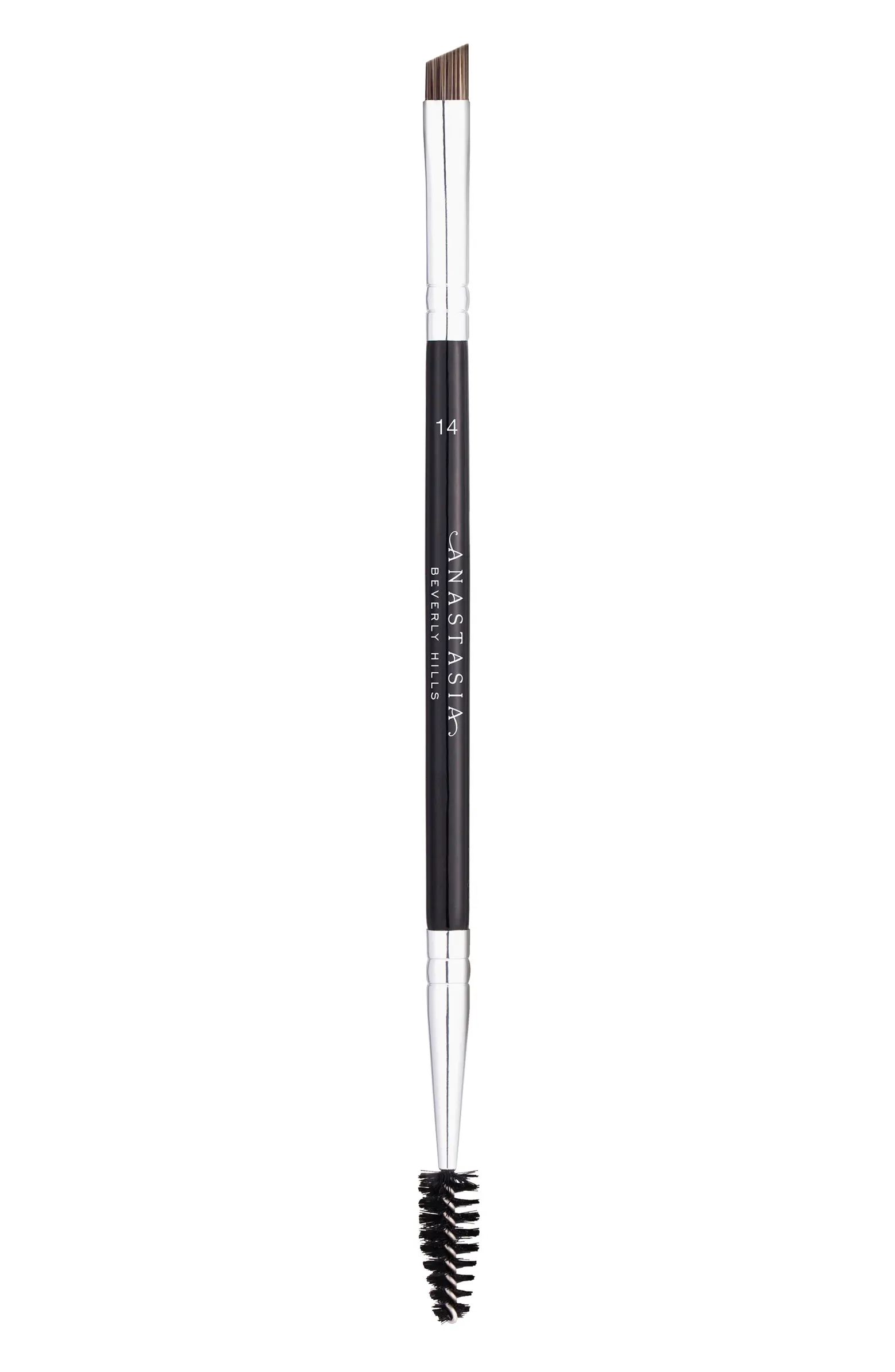 #14 Dual-Sided Brow & Eyeliner Brush | Nordstrom