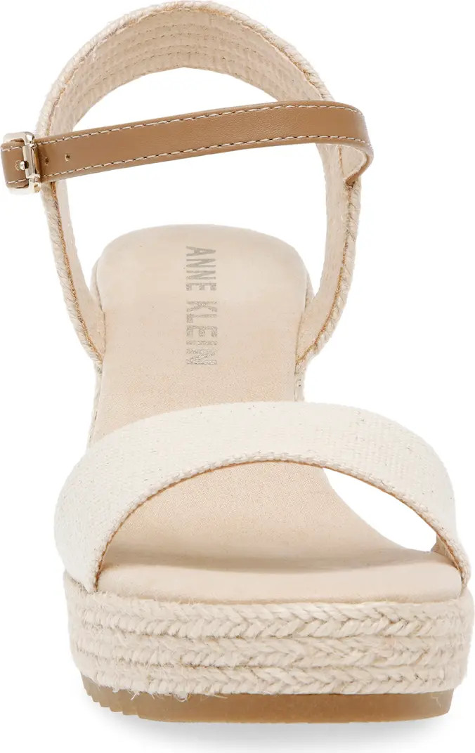Anne Klein Wella Ankle Strap Espadrille Platform Wedge Sandal (Women) | Nordstrom | Nordstrom