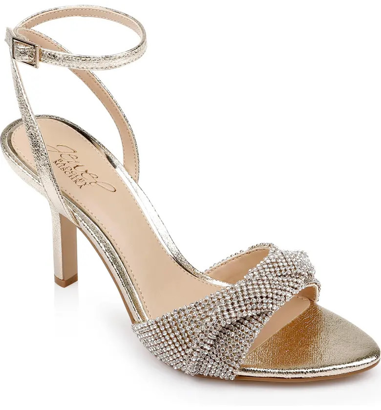 Jewel Badgley Mischka April Ankle Strap Sandal | Nordstrom | Nordstrom Canada
