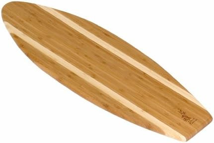 Island Bamboo SRF23 Solana Surf Board Cutting Board, 23-Inch by 7.5-Inch | Amazon (US)
