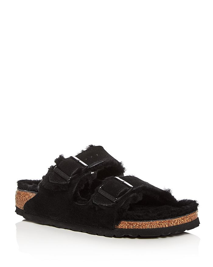 Women's Arizona Shearling Slide Sandals | Bloomingdale's (US)