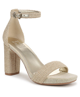 Naturalizer Women's Joy Square Toe Ankle Strap Dress Sandals - Macy's | Macy's