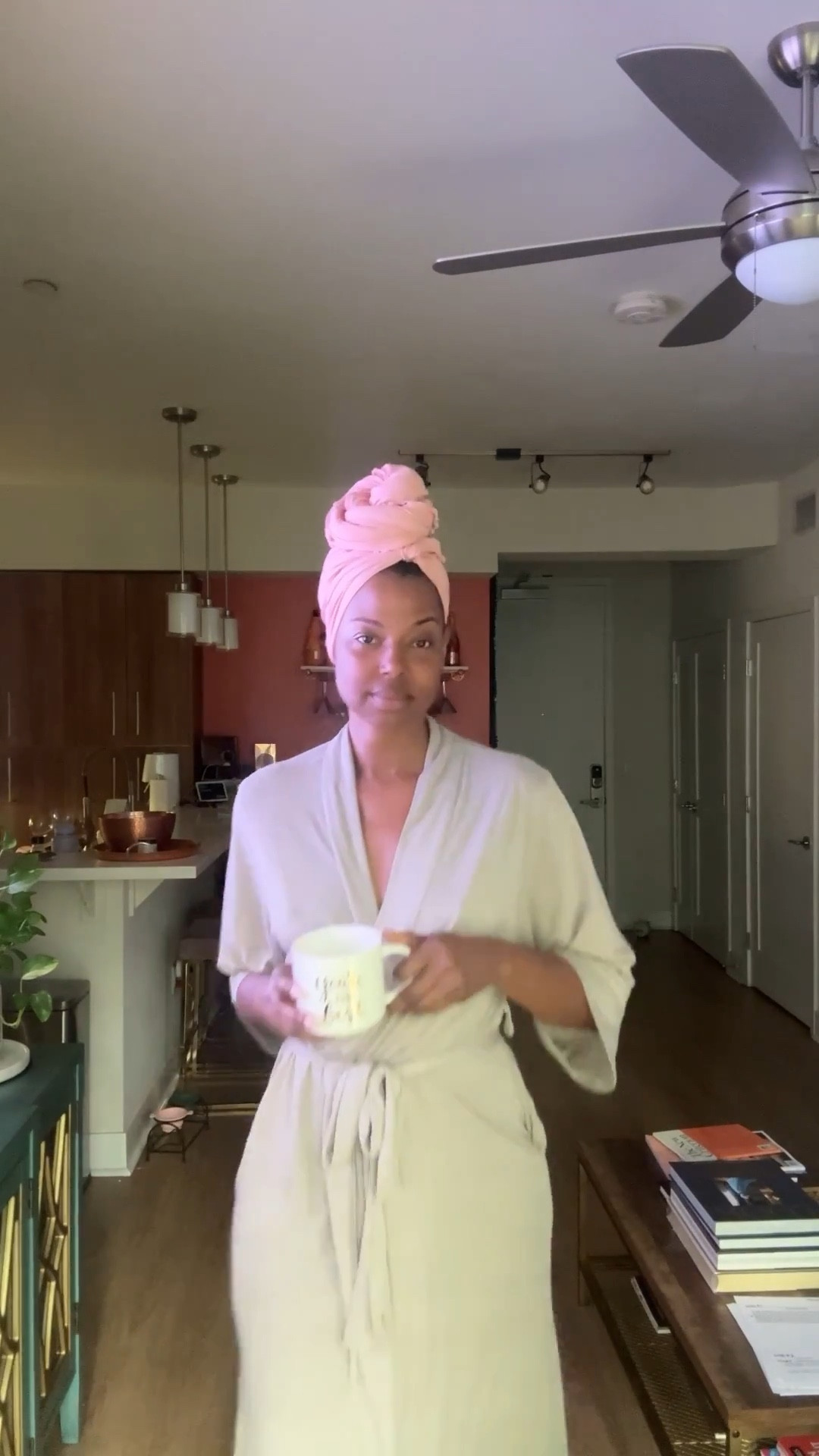 Good Morning! Waking up to the new day in this soft sleep set is the best way to start the day. That and coffee ☺️

#mornings #sleepwear #coffee #headwrap 

#LTKdayinmylife #LTKmorningroutine