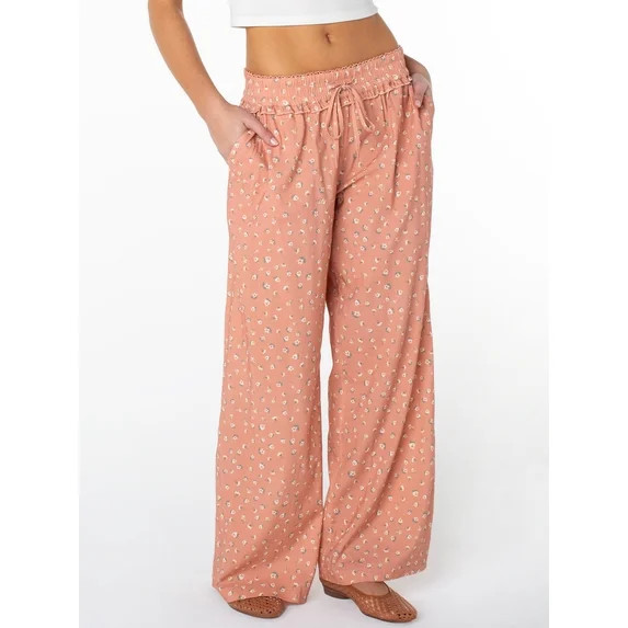 Celebrity Pink Women's Pull On Wide Leg Pant, Sizes XS-XXXL | Walmart (US)