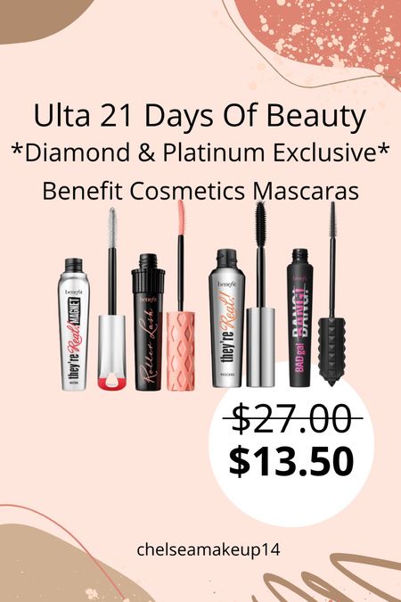 Ulta 21 Days Of Beauty // Benefit Mascara 

#LTKsalealert #LTKbeauty