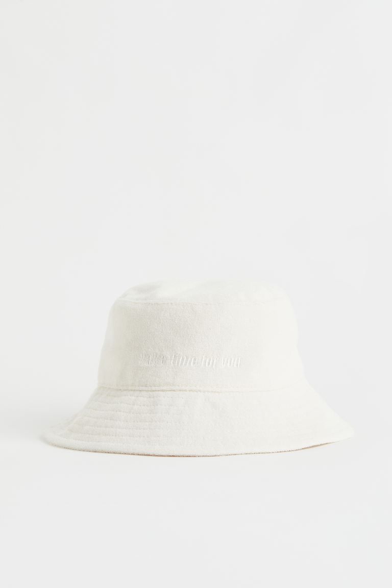 Terry bucket hat | H&M (UK, MY, IN, SG, PH, TW, HK)