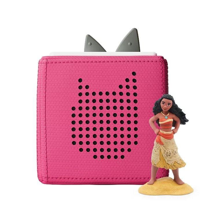 Tonies Disney Toniebox Audio Player Starter Set with Moana, Pink | Walmart (US)