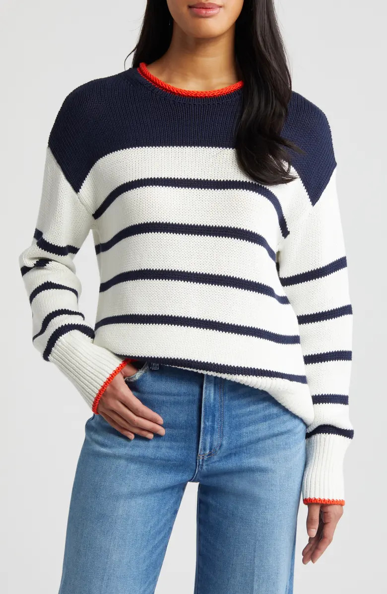 Caslon® Easy Pima Cotton Roll Neck Sweater | Nordstrom | Nordstrom