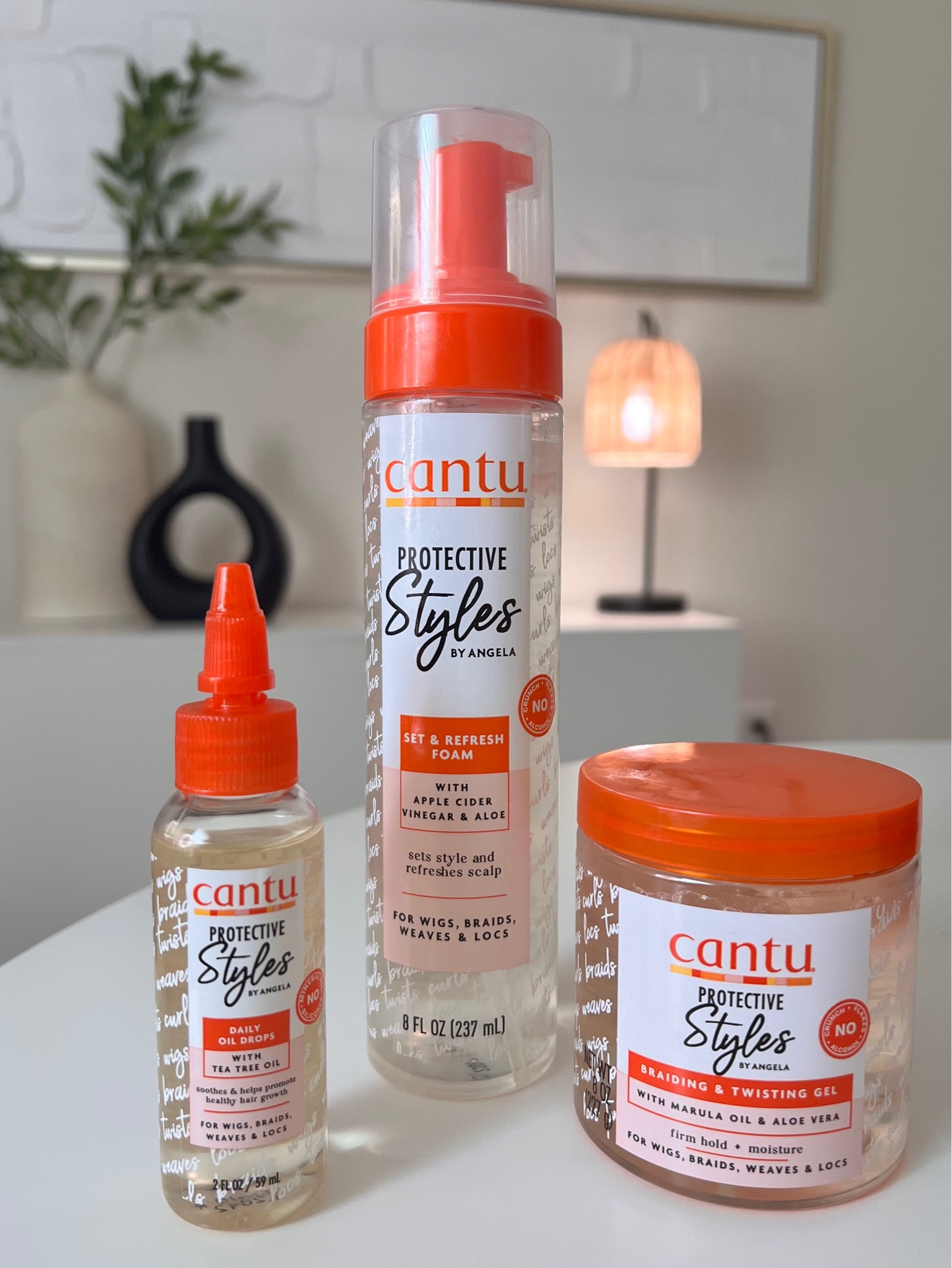 #ad I made my bohemian knotless braids last a little bit longer using the Protective Styles line from Cantu Beauty! All products are tagged! 

Products I used: 
Cantu Protective Styles Oil Drops - to reduce flaking and protect my scalp
Cantu Protective Styles Braid & Twisting Gel - to slick my edges and reinforce my parts for a fresher look
Cantu Protective Styles Setting Foam - to set the braids and reduce frizz

#Target #TargetPartner #PsbyAngela #CantuBeauty