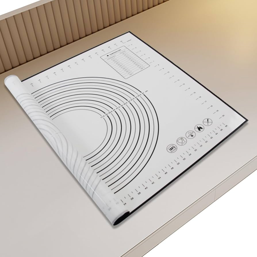 Silicone Baking Mat,32x24" Extra Large Pastry Mat for Rolling Dough Kneading Sourdough Bread Baki... | Amazon (US)