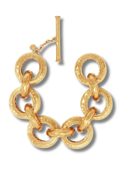 Julie Vos Cannes Gold Link Bracelet | The Willow Tree