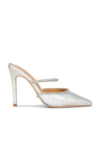 Tony Bianco Lure Pump in Silver Illumine from Revolve.com | Revolve Clothing (Global)