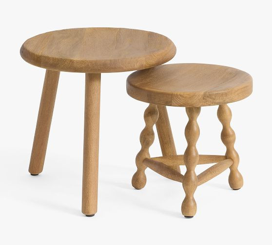 Hadley Round Nesting Accent Tables | Pottery Barn (US)