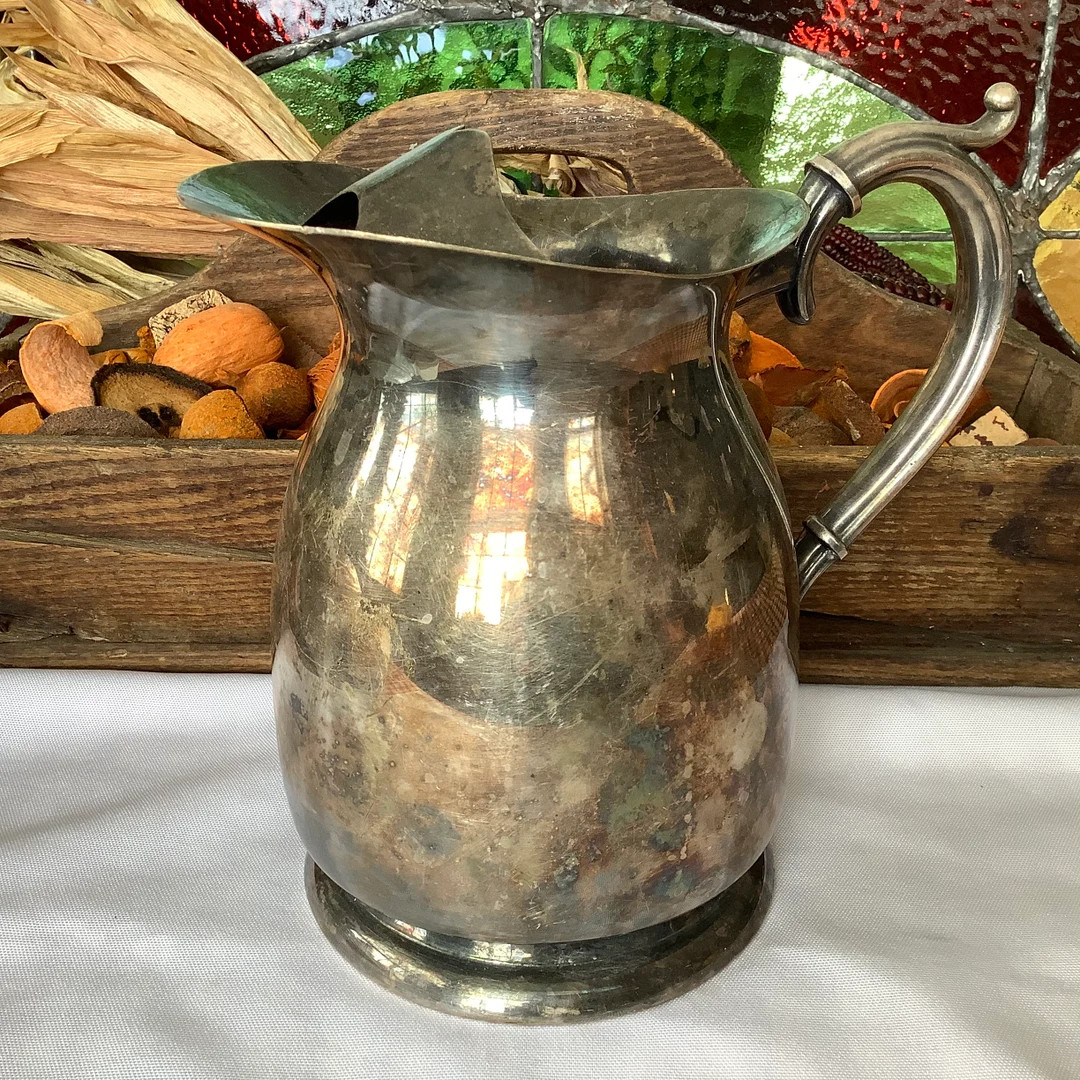 Primerose BM Mounts Silver Plate Water Pitcher Holloware Silver Plate Creamer Sugar Set - Etsy Ca... | Etsy (CAD)