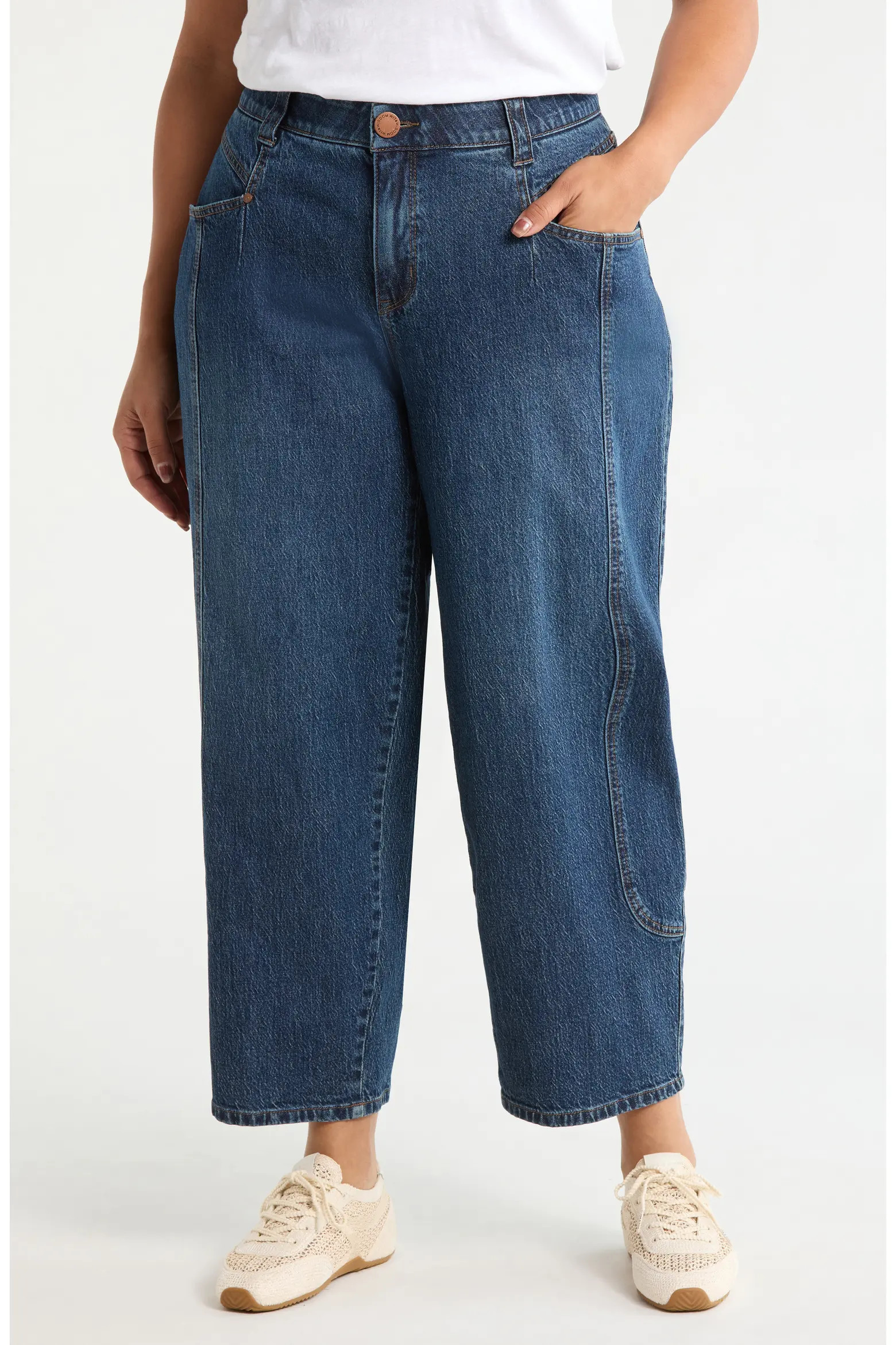 High Waist Ankle Barely Barrel Jeans (Women) | Nordstrom | Nordstrom