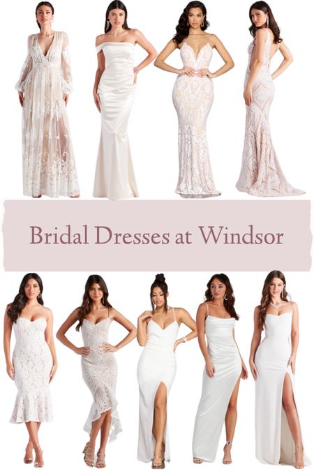 There are some cute and very affordable bridal dresses at Windsor Store. Check more out below.

#whitedresses #bridedresses #formaldresses #fulllengthdresses #weddingdresses

#LTKSeasonal #LTKwedding #LTKstyletip