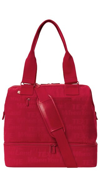 The Mini Weekend in Text Me Red | Revolve Clothing (Global)