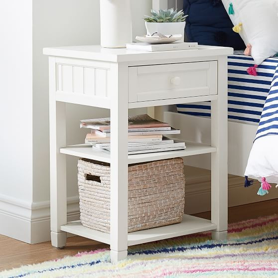 Beadboard Nightstand | Pottery Barn Teen