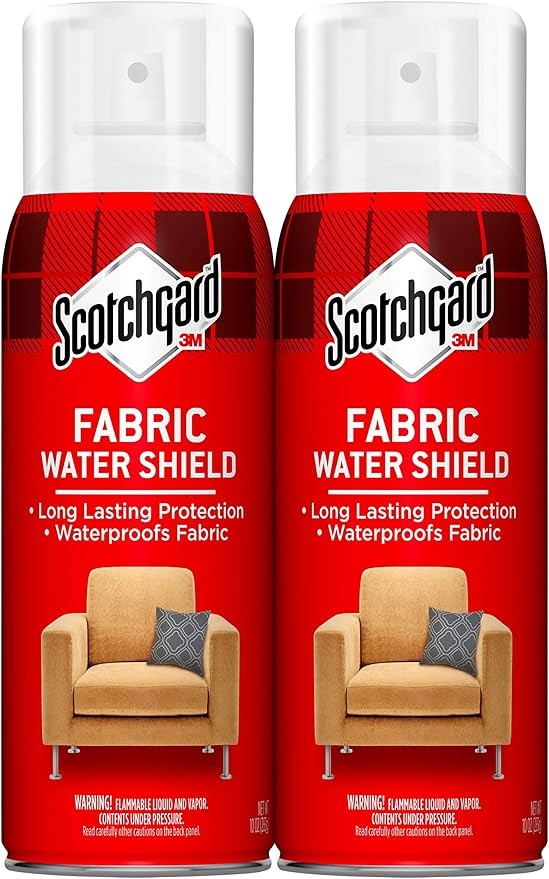 Scotchgard Fabric Water Shield, 20 Ounces (Two, 10 Ounce Cans), Repels Water, Ideal for Couches, ... | Amazon (US)