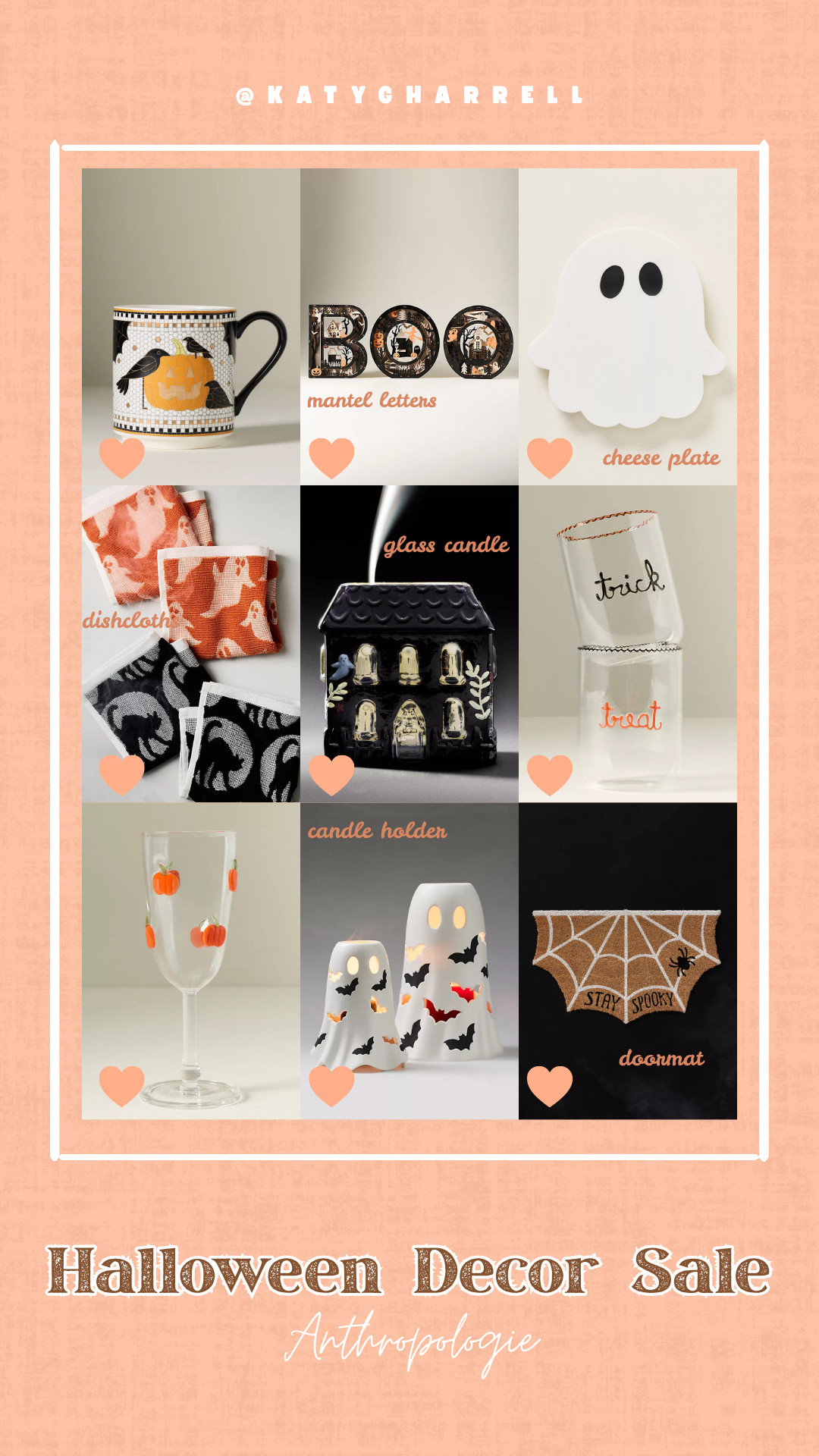 Anthropologie halloween decor all on sale! 🎃👻

halloween home decor, fall home decor, pumpkin candle, halloween doormat, haloween cups, katy harrell 

 #LTKSeasonal #LTKHome #LTKSaleAlert