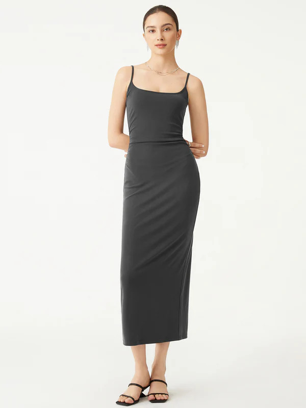 Modal Cutout Back Spaghetti Strap Dress | OGL