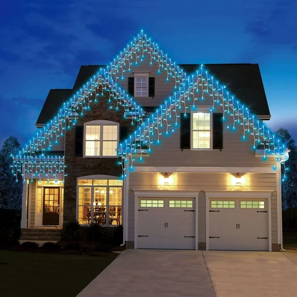 Member's Mark 300ct LED Icicle Lights, 18' Lighted Length | Sam's Club