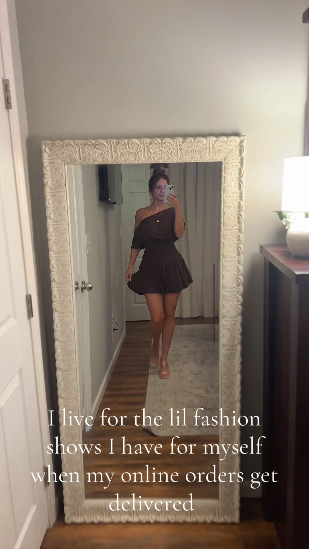 Ain’t she darlin’?! I love a cute little dress and this one is so comfy and flattering with a little dramatic off- the-shoulder moment. I’m wearing a size M

#LTKStyleTip #LTKFindsUnder100 #LTKPetite