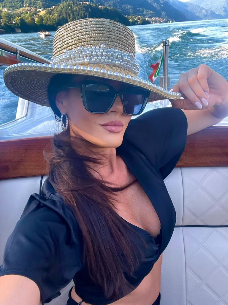 NEW!! Petra Pearl Straw Panama | Glitzy Bella