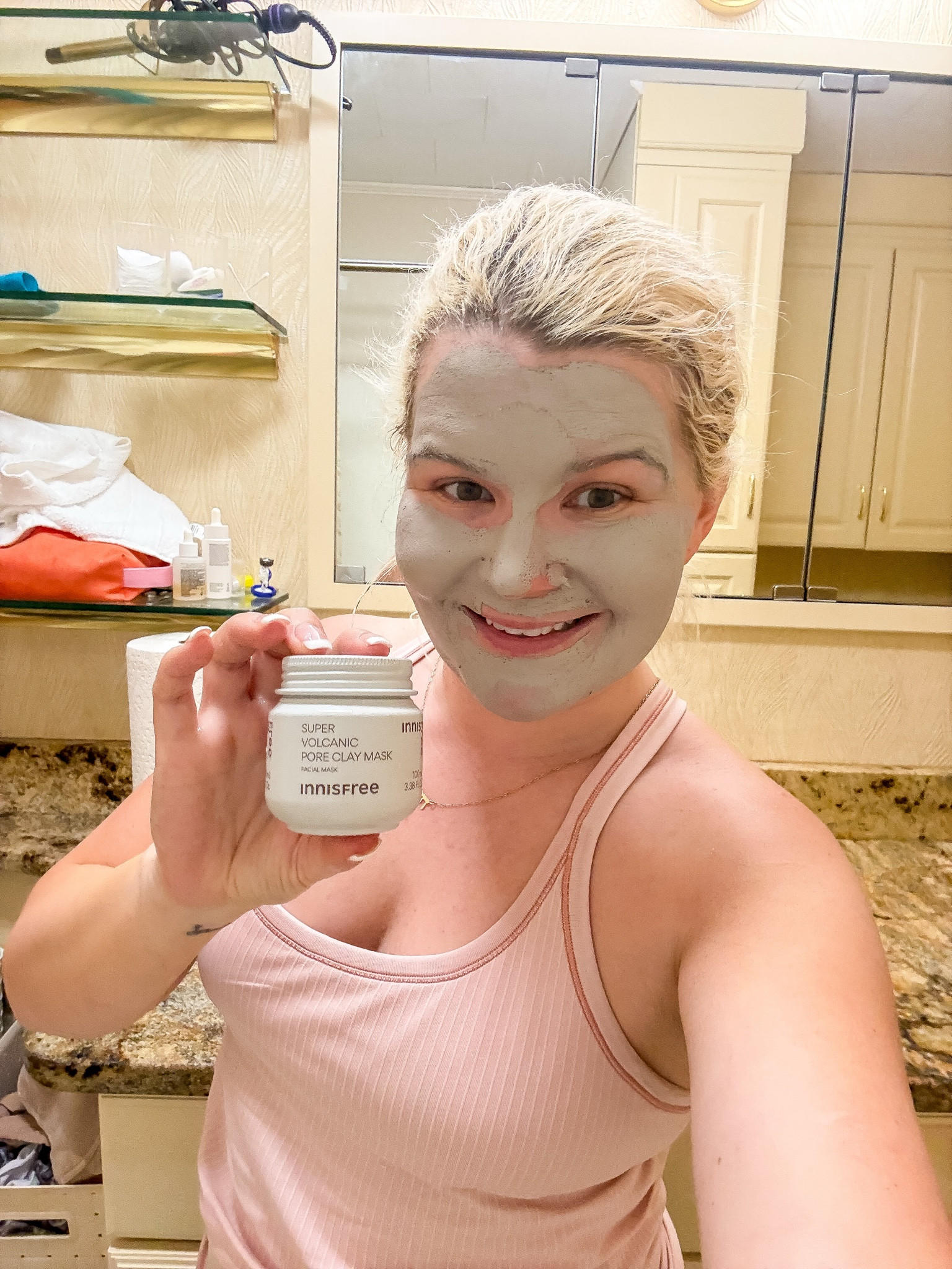 Face mask sunday. Love this Innisfree volcanic clay mask that purifies my face and helps with acne. 

#LTKselfcare #LTKPetite #LTKBeauty