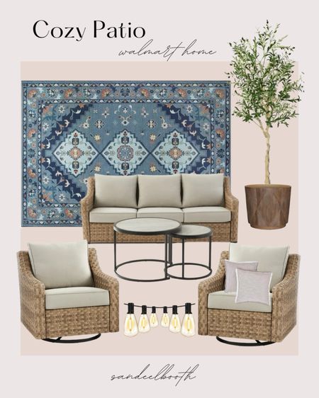 Home Interior Design - House - Neutral - Cozy Patio - Outdoor

#LTKhome #LTKSeasonal #LTKstyletip