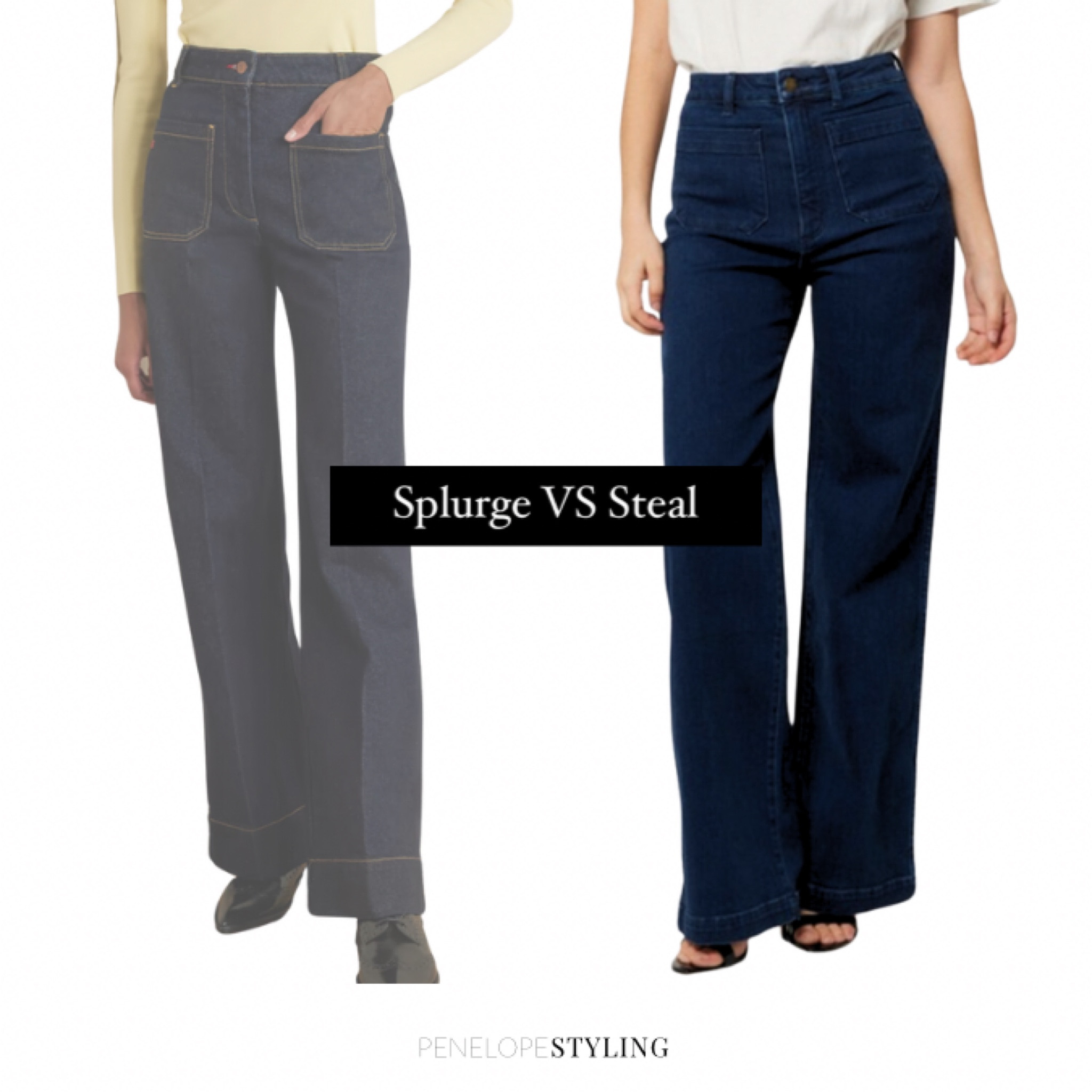SPLURGE 👖 on the Victoria Beckham jeans over $900… or snap up this STEAL under $180 and fit perfection! #jeans #shopjeans #shopdenim #splurgeVSsteal 


#LTKstyletip #LTKaustralia #LTKsale