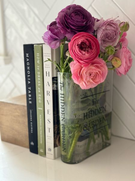 The prettiest way to display flowers right next to your favorite books! 

#LTKSeasonal #LTKstyletip #LTKhome