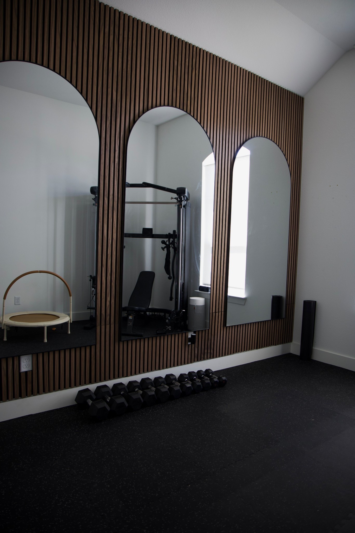 Home gym - wall panels from felt right CODE: AREYOUCRUZ15 for 15% off - full Amazon mirrors 

#LTKFindsUnder100 #LTKFindsUnder50 #LTKHome