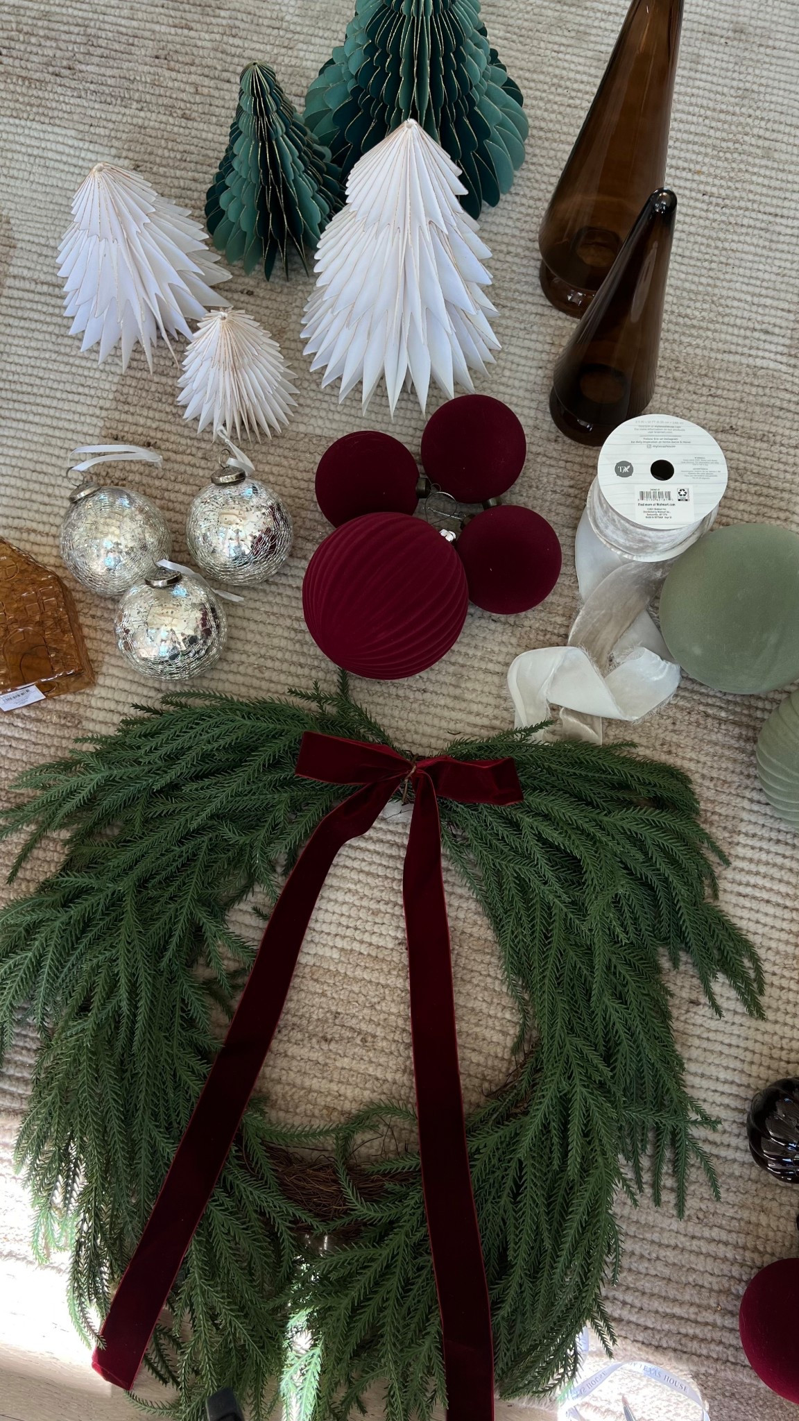 Christmas decor ✨ high sell out risk!

Walmart home, Christmas decor, holiday decor, Christmas wreath, Christmas tree ornament, velvet ornament 

#LTKFindsUnder50 #LTKHome #LTKSeasonal