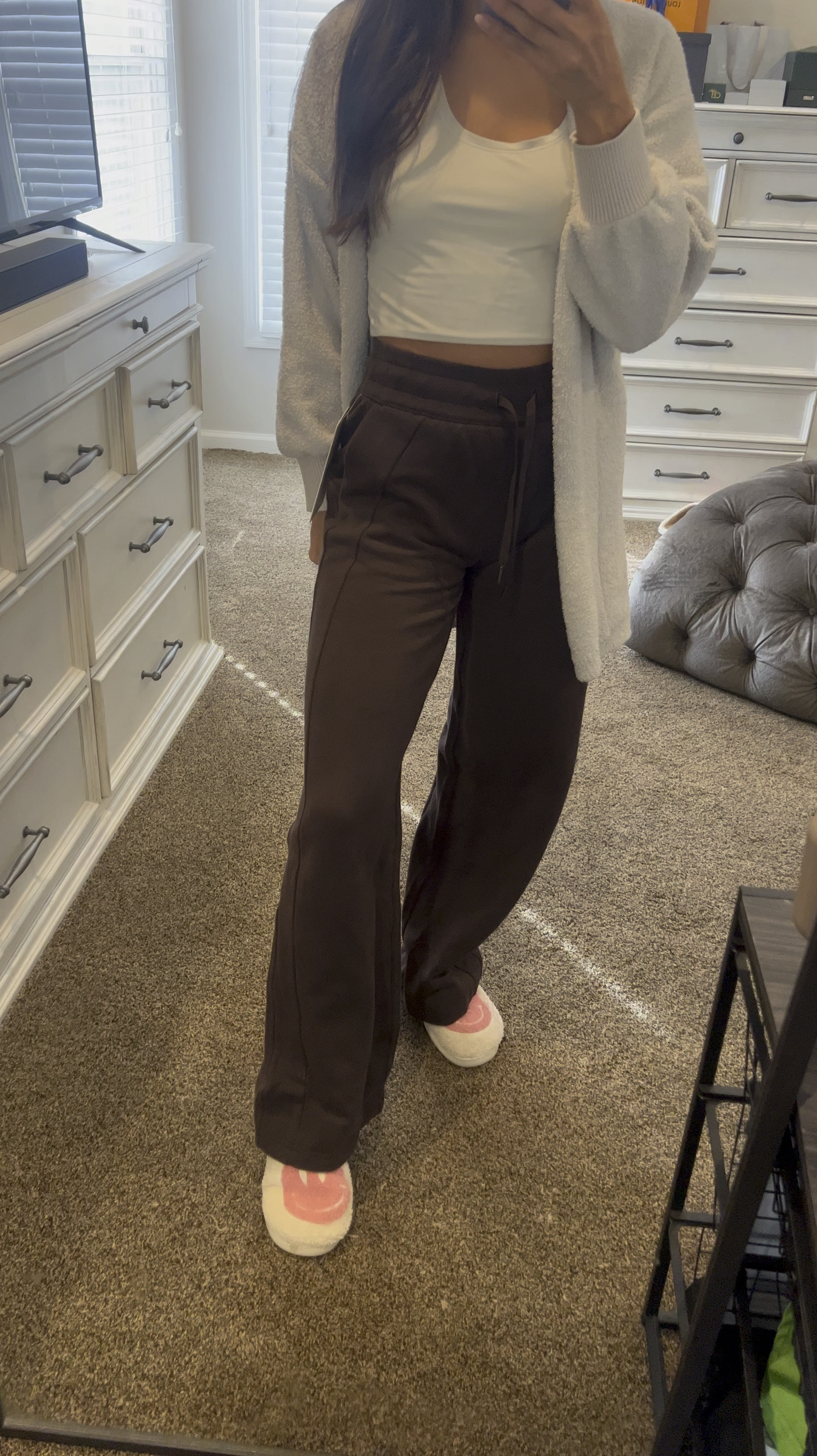 ESPRESSO SCUBA WIDE LEG PANTS 

#LTKActive #LTKSeasonal #LTKFitness