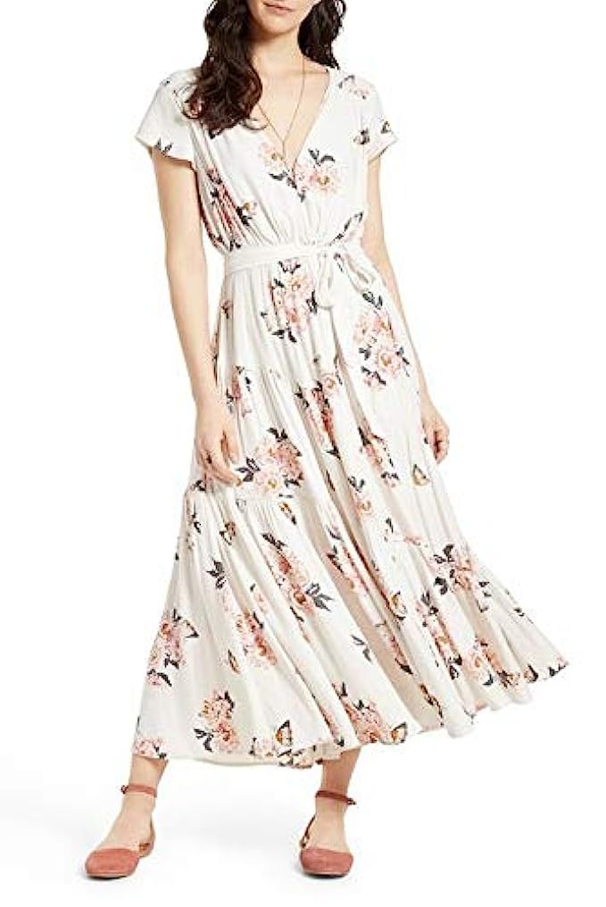 Free People Womens All I Got Floral Full-Length Maxi Dress | Amazon (US)